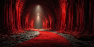 A Red Curtain Hangs Over A Stage With A Red Carpe 4df97709 Df9e 4081 93bc Aad937c028ce 2 Gigapixel Standard 6x