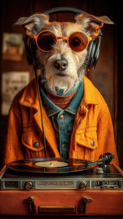 A Stylish Pup Turns Up The Beat Indoors Sporting 7d5513f1 8954 4c1b 9e61 78726cfb4aa3 0 Gigapixel Standard 6x