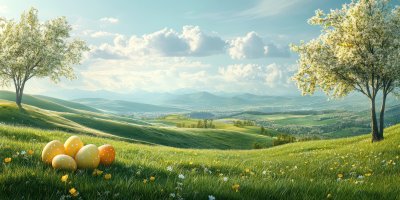 A Vibrant Display Of Painted Easter Eggs Resting Cea3e5ca 1516 43cf 825d A075e7bb1852 3 Gigapixel Standard 6x