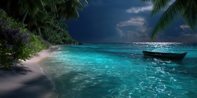 A Vibrant Tropical Island With Crystal Clear Turq 6097ee97 9e64 4bcd 8b78 19e411468ae1 2 Gigapixel Standard 6x