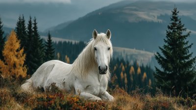 A White Female Of Wild Horse Sit Down After She G Aa6a8645 3a7a 4b23 B5ae 3652edd93f0a 0 Gigapixel Standard 6x
