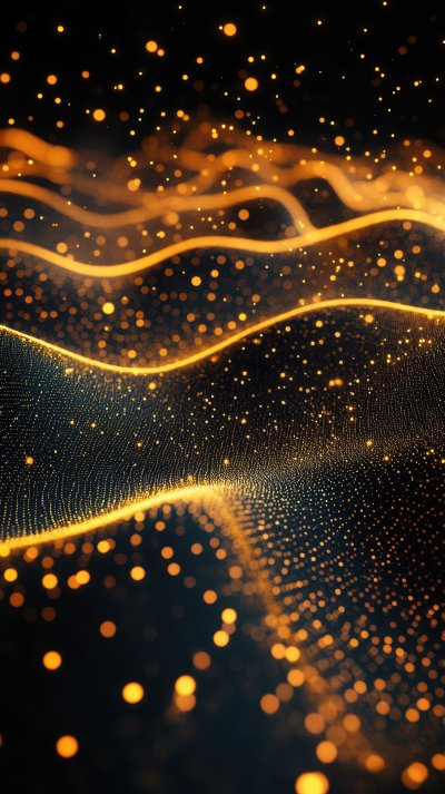 Abstract Background Full Of Golden Dots Whic Fd84f009 0df2 4003 B5a5 501c07e7d688 0 Gigapixel Standard 6x