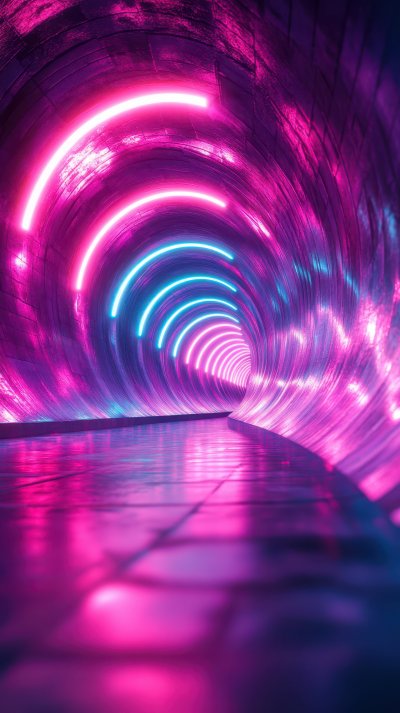 Abstract Swirling Neon Lights Create A Mesmerizing 828e90aa 2297 491c A8ff B009fc19cf4f 1 Gigapixel Standard 6x