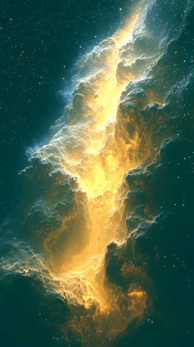 An Ethereal Emission Nebula That Spans Acros 817ed5cf 4ffa 41f4 81c8 3289ff55dfc9 3 Gigapixel Standard 6x Tealorange