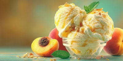 Apricot Ice Cream. Ice Cream. Ultra Realistic. Ph 1c526bed Ed4d 4c18 87bc 5d3d39c4dd45 0 Gigapixel Standard 6x Tealorange