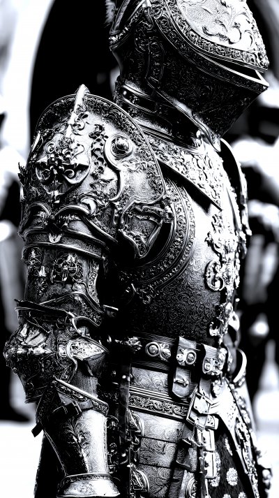 Armored Medieval Knight. Ancient Warrior. Ultra R 628f9a24 1f39 438a 9249 384f8f8dc3a6 0 Gigapixel Standard 6x Silver