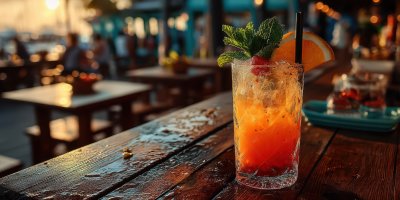 Beautiful Mai Tai Cocktail On A Bar Counter With 1177645b 5903 4fd9 Ae6c A043dbb6eed4 3 Gigapixel Standard 6x