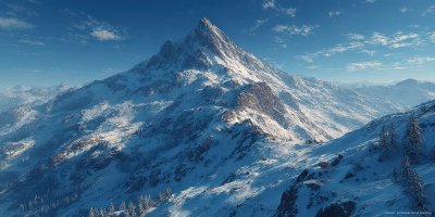 Beautiful Close Up View Of A Mountain Peak Covere C199d767 0929 4be6 9b64 3b69ce06510a 1 Gigapixel Standard 6x