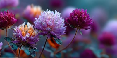 Beautiful Large Flowers Of Wild Meadow Clover In 27bf38f3 Cd8f 45ad 82e4 52a76a3f1c08 3 Gigapixel Standard 6x