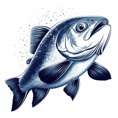 Blue Salmon Vector Logo For Book Publishers And C E81ede3f 2ee8 443c A8a7 6c583bba2dba 3 Gigapixel Standard 6x