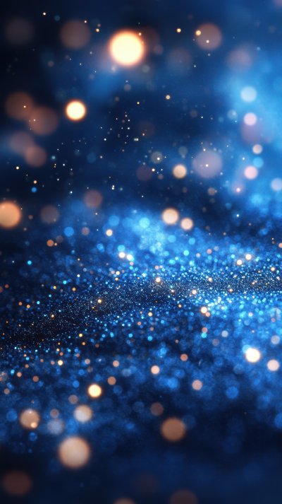 Blue Glittering Holiday Christmas Lights. Blurred 60b476b0 Dbe5 428e 9858 9214cf3afcca 0 Gigapixel Standard 6x