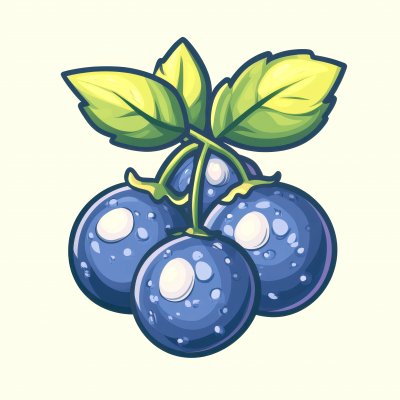 Blueberry Icon From Fruits Collection. Simpl F3b52311 C5d9 43ce A7b2 D7db60f45182 3 Gigapixel Standard 6x Tealorange