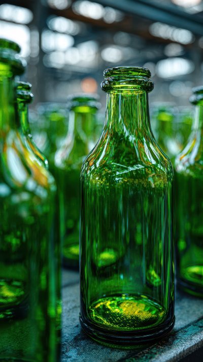 Blurry Neck Of Green Bottles. Bottle Factory. Ult 2d3a2873 9323 49d9 A567 3d185039fa97 2 Gigapixel Standard 6x