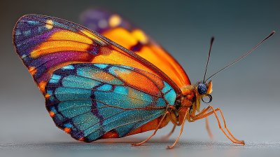 Butterfly Macro. Insect Closeup. Ultra Realistic. Phot F7c7c8c3 5fa0 40cd A1c4 91a879f7b431 2 Gigapixel Standard 6x