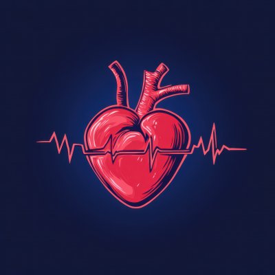 Cardiology Symbol Icon. Logo Icon. Illustrat D36fb294 09c9 4e2c B76f 1a98672f97a9 3 Gigapixel Standard 6x