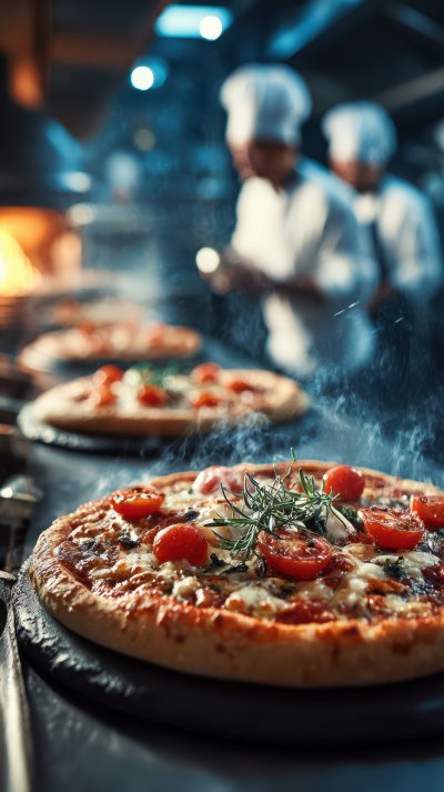 Chefs Presenting Delicious Pizza At Commercial Ki Ffa95faf F494 441b A8f5 E26ce055f40b 0 Gigapixel Standard 6x