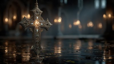 Christliches Motiv. Christian Cross. Ultra Realis 4c93036b 0acb 4866 833c 038cba1f22f5 3 Gigapixel Standard 6x