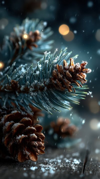 Christmas Background With Snowy Fir Branches Cone 20a538fd 67c5 4ad3 A325 9f8993bf79f6 1 Gigapixel Standard 6x