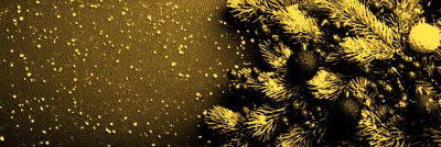 Christmas Banner With Fir Branches And White And Re Bfe091d6 4c46 47fd 8c9b Ed3361eaed35 1 Gigapixel Standard 6x Gold