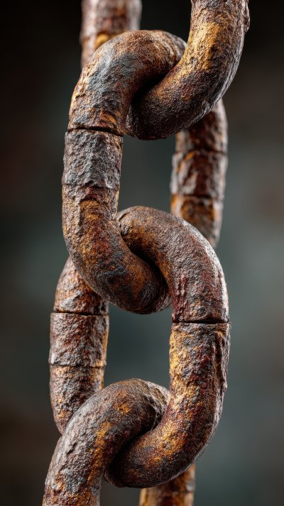 Close Up Of A Rusty Iron Chain Link. Chain Closeup B9a3c8e0 C4da 4a68 B5e5 Adfe61796600 3 Gigapixel Standard 6x