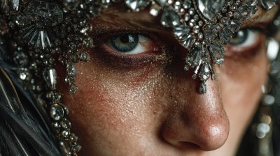 Close Up Of A Woman With Sharp Eyes Wearing An Av Bff6d40b 3e80 475b A711 9a302cc4152c 1 Gigapixel Standard 6x