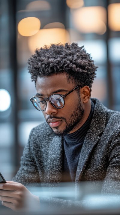 Close Up View Of A Man Using Blank Screen Smartphon 8704a1d5 1728 4e2a B011 5e81ad7aa9db 0 Gigapixel Standard 6x