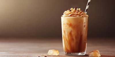 Cold Coffee Drink. Smoothie With Ice. Ultra Reali 360d68e1 Cb39 4ff7 Be71 A7e8b2f8cf04 2 Gigapixel Standard 6x