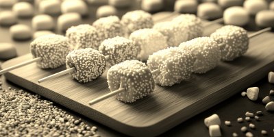 Colorful Candy Skewers On Wooden Board With Sprinkles And Marshmallows Candy Ultra Realistic Photorealistic Ar 2 1 Styli 1737557533 Gigapixel Standard 6x Sepia