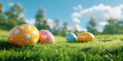 Colourful Easter Eggs On Green Grass Background. F7a30c82 8377 47ab 987f 0383868f83bf 2 Gigapixel Standard 6x