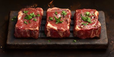 Cooked Steak At Different Temperatures. Meat On A F0f29c04 Bea9 4685 9f76 972d8a4eff7e 3 Gigapixel Standard 6x