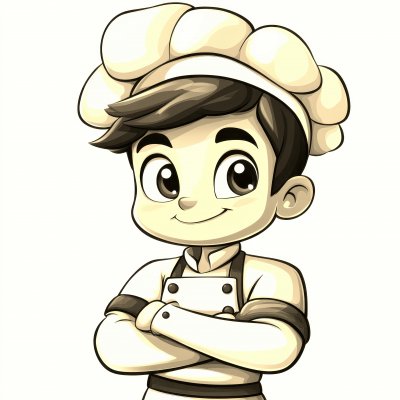 Cute Cartoon Chef Profile Simple Design Food Indu C14ea467 E563 48ac 9ddc 04a22b50a9a0 1 Gigapixel Standard 6x Sepia