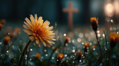 Dandelion Flower And Dandelion Spore In A Meadow 82e951fe A396 47f7 93ab A6c503bede50 1 Gigapixel Standard 6x