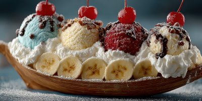 Delectable Banana Split Dessert This Image Shows 96977bdb Bdd7 4c8a Ba30 43c917095c1e 3 Gigapixel Standard 6x