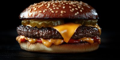 Delicious Double Cheeseburger With Pickles And Me D1e094ec 92ff 4da8 B77e F70e92df8978 3 Gigapixel Standard 6x