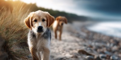 Dogs Playing At The Beach. Puppy Beach. Ultra Rea 8cbfbda3 D273 4883 9beb 113d53b7ca50 3 Gigapixel Standard 6x