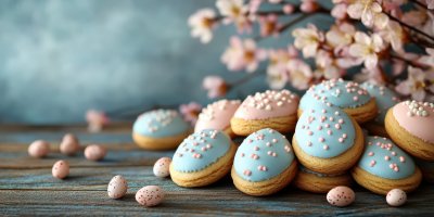 Easter Cookies On Old Wooden Background Easter Eg 7d1b6a5d 2769 4fcf 8afc 24d9227a2ef7 1 Gigapixel Standard 6x