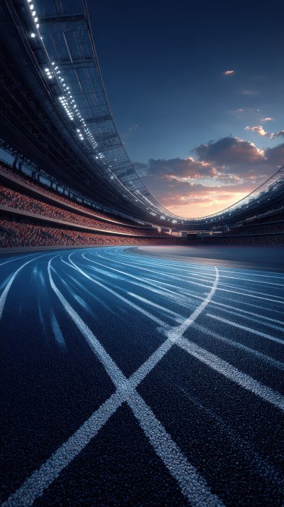 Empty Athletics Stadium. Part Of An Athletics St 5f2fa57e 4ef9 4936 Aefa 3f428240ed13 0 Gigapixel Standard 6x