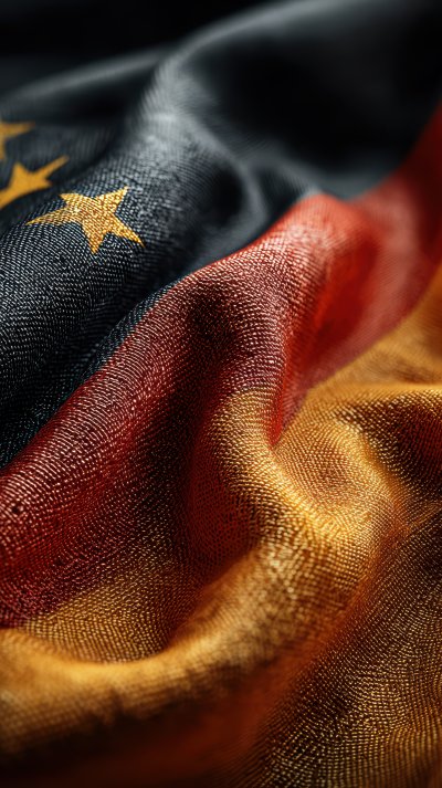 European Country Germany With Natiolan Flag On Eu 1ac94edf 3c5f 4409 8913 1094b6469a44 2 Gigapixel Standard 6x