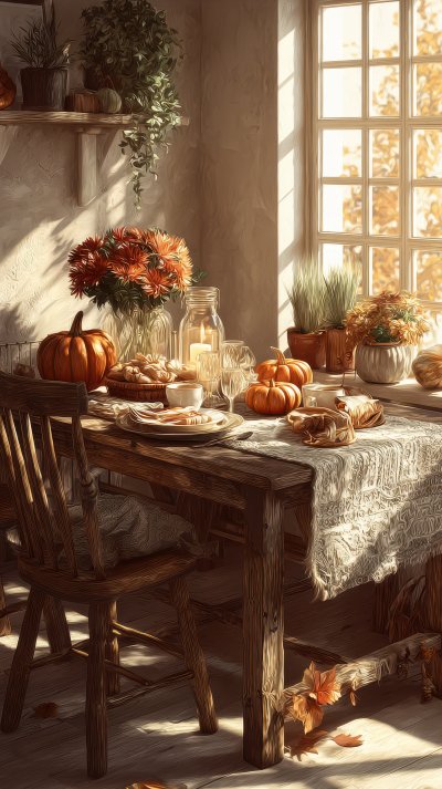 Festive Thanksgiving Table Decorated In Rustic S 10ba0df4 Ba67 45bd Bead 076a19f5be36 0 Gigapixel Standard 6x