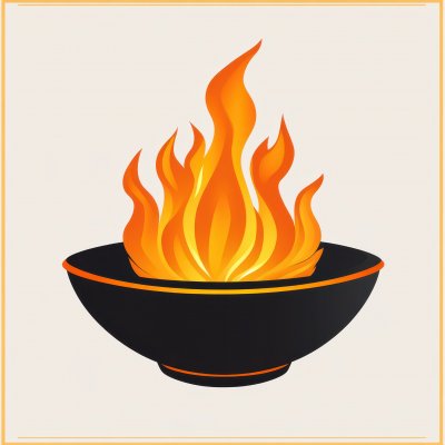 Fire In Bowl Abstract Graphic Food Preparati 51d07573 4202 4c79 9e11 970e0f0cc23d 0 Gigapixel Standard 6x