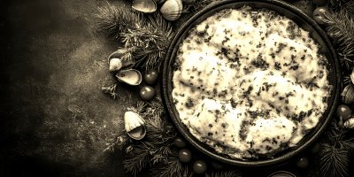 From Above Of Tasty Fish Baked With Cheese And Sh 44369374 4cf0 4ea8 B877 7449466fc028 1 Gigapixel Standard 6x Sepia