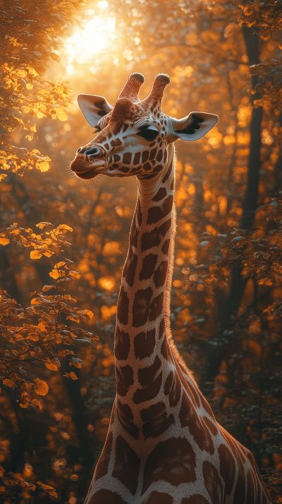 Giraffe Amongst Trees. Giraffe. Ultra Realistic. Ph D400f0ea 216c 4ac2 Bff4 Ce457573d442 0 Gigapixel Standard 6x