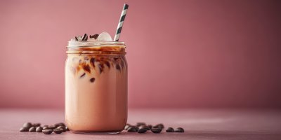 Glass Jar Of Milk Chocolate Cocktail With Coffee. 3f287d82 3fc6 4fd0 Bc1c 187cbb1b032f 0 Gigapixel Standard 6x