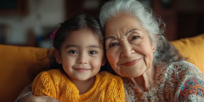 Grandmother Mom And Child Hug In A Portrait For M 149fa259 2313 4e33 B617 D09b6fc4bb96 3 Gigapixel Standard 6x