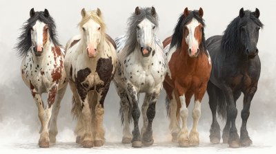 Grey Horse Collection Portrait Standing Animal Bu Bc3652b8 Af2d 48f8 B3f8 3a18c736ea18 2 Gigapixel Standard 6x