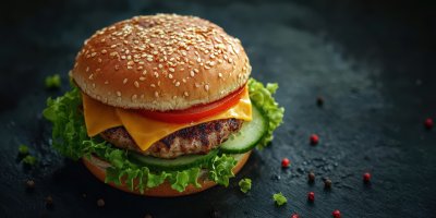Hamburger With Grilled Chicken Burger Fresh Cucum 1b587d8e 2efb 490e Bfbf 14aa2176b195 1 Gigapixel Standard 6x
