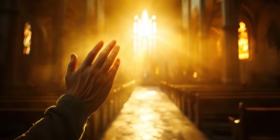 Hand Praying And Raised Hand Worship With Faith G 231d7959 3d43 422e Ad1a Db5e84745d4c 2 Gigapixel Standard 6x