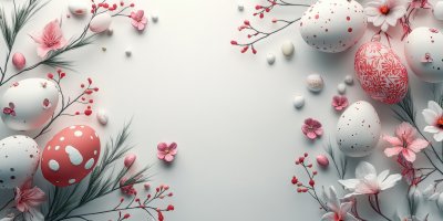 Happy Easter Easter Painted Eggs On White Backgro 1c56a6a0 Bb83 4dd4 8bc3 70dfc30ab425 3 Gigapixel Standard 6x