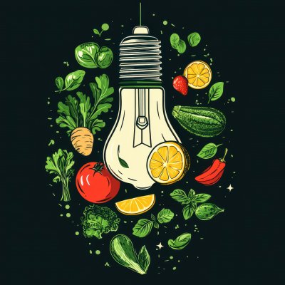 Healthy Eating Concept Lightbulb Sustainable 73e8093f E044 4ec7 Ab49 E0b0797fe48e 3 Gigapixel Standard 6x