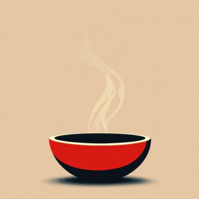 Hot Food Bowl Icon Simple Graphic Steaming. A6e8d452 C0a9 4bbb A0f4 43605d9885e0 2 Gigapixel Standard 6x